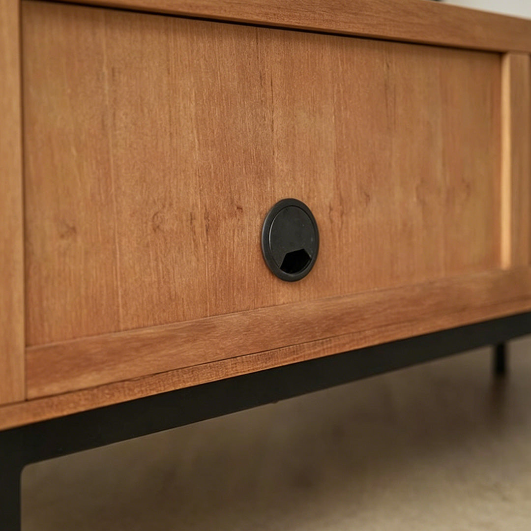 Jonah Brown Solid Wood TV Console