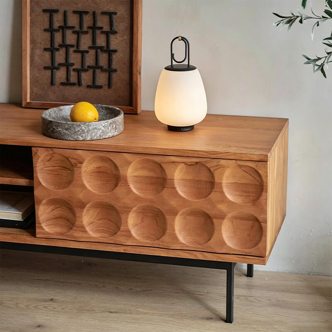 Jonah Brown Solid Wood TV Console