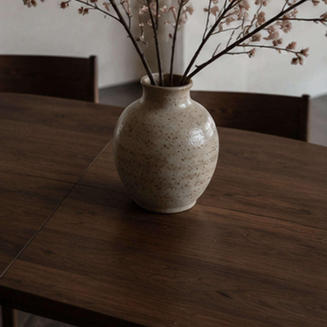 Laurel Dark Walnut Extendable Dining Table