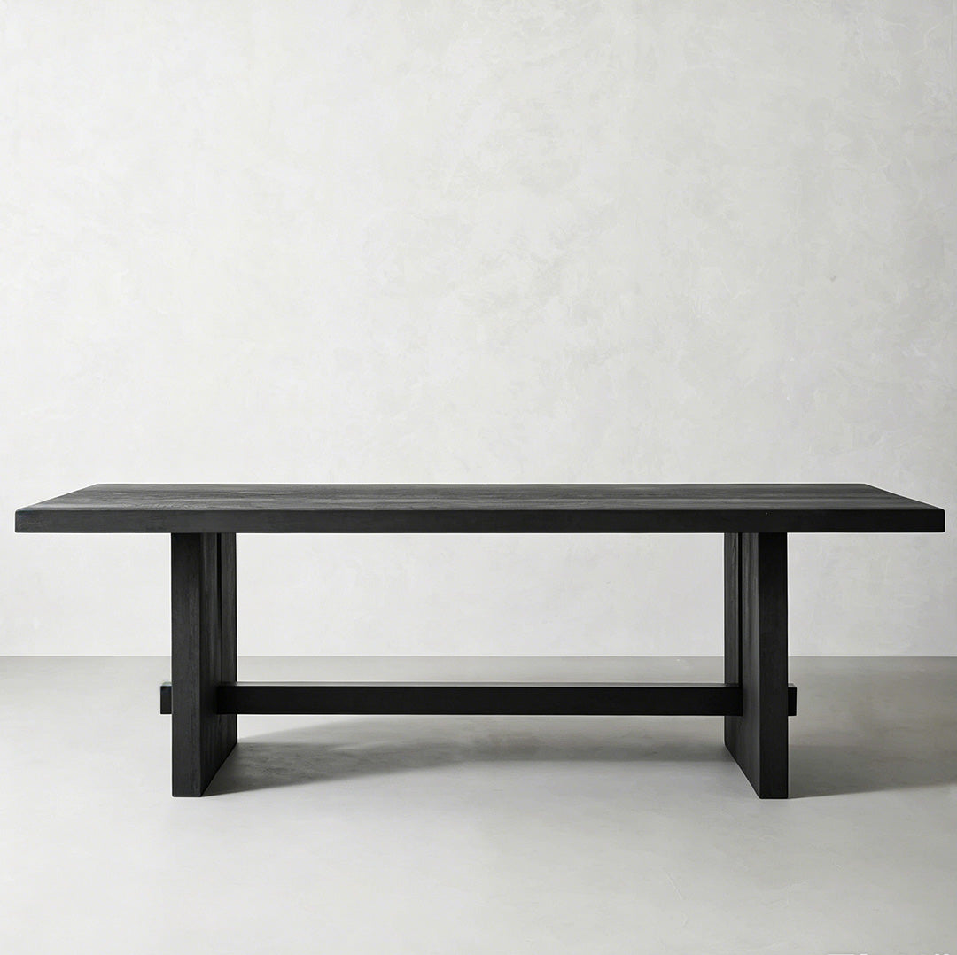 Declan Charcoal Oak Dining Table