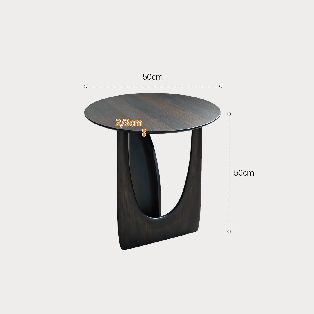 Callum Dark Wood Accent Table