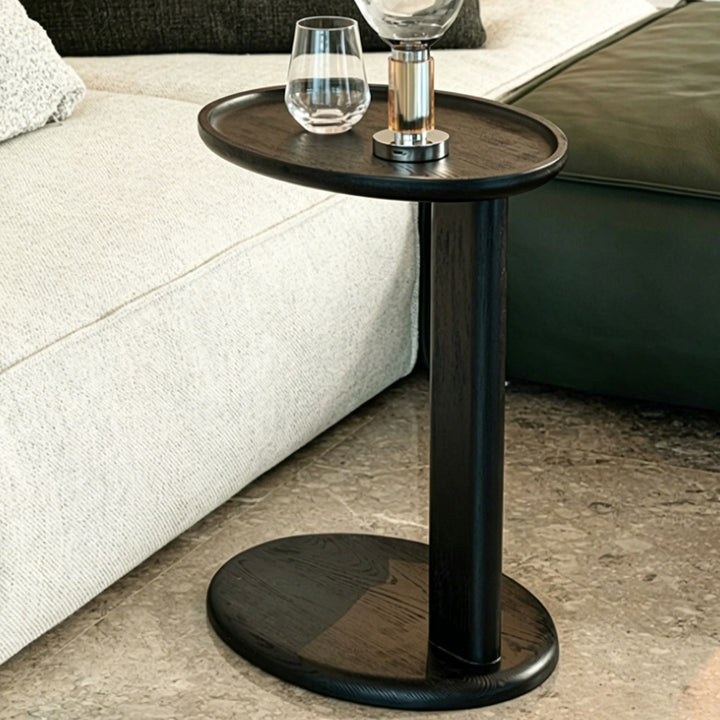 Dexter Black Oak Accent Table