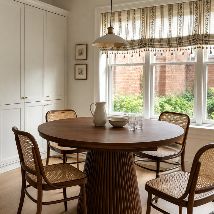 Camille Carved Pedestal Dining Table