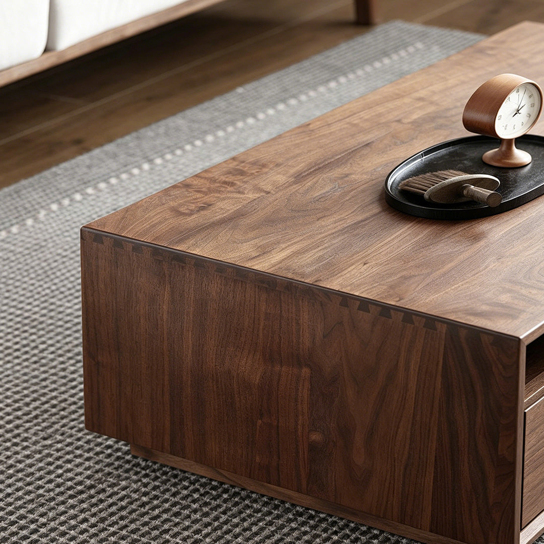 Richard Walnut Wood Coffee Table
