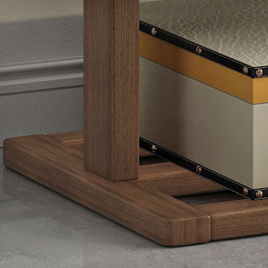 Odette Dark Wood Freestanding Garment Rack