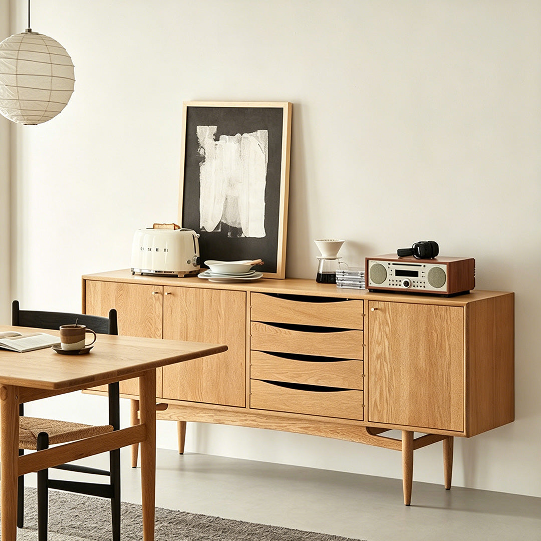 Ivan Natural Oak Sideboard