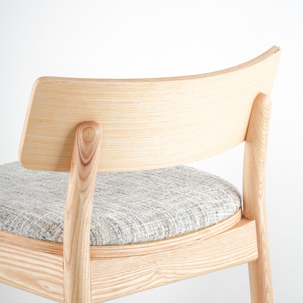 Cadeiras Altas De Bar Tabouret En Bois Bar Ash Wood Bar Stool Half-removed Seat Cushion
