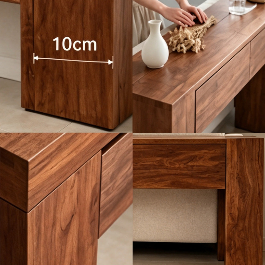 Hank Walnut Console Table