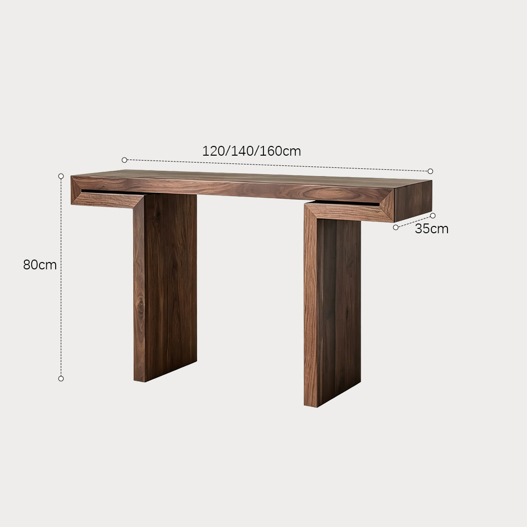Ralph Walnut Console Table