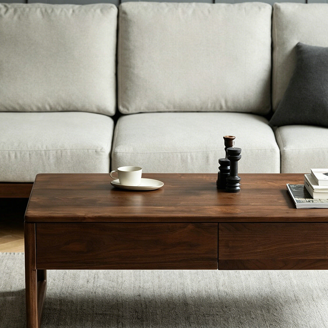 Isaac Walnut Coffee Table