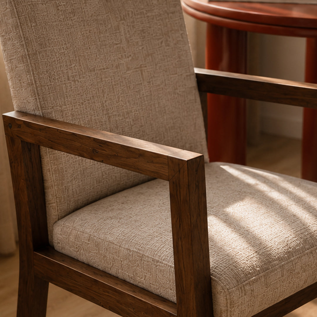 Fulbourn Beige Upholstered Armchair