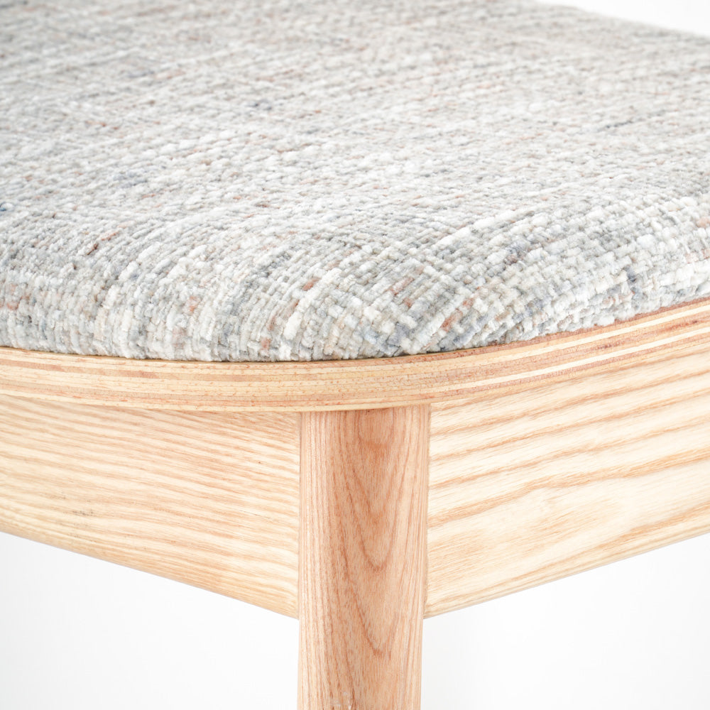 Cadeiras Altas De Bar Tabouret En Bois Bar Ash Wood Bar Stool Half-removed Seat Cushion