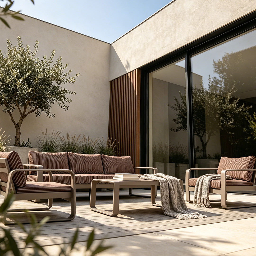 Arden Clay Frame Outdoor Seating Set