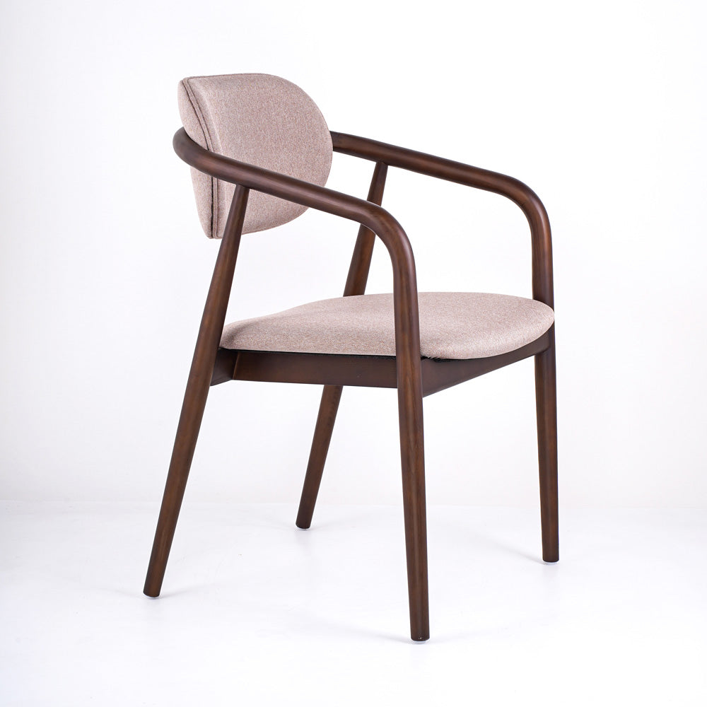 Modern Luxury Nordic Style Furniture New Solid Wooded Cushion Soft Hotel Cafe Shop Restaurant Dining Chair