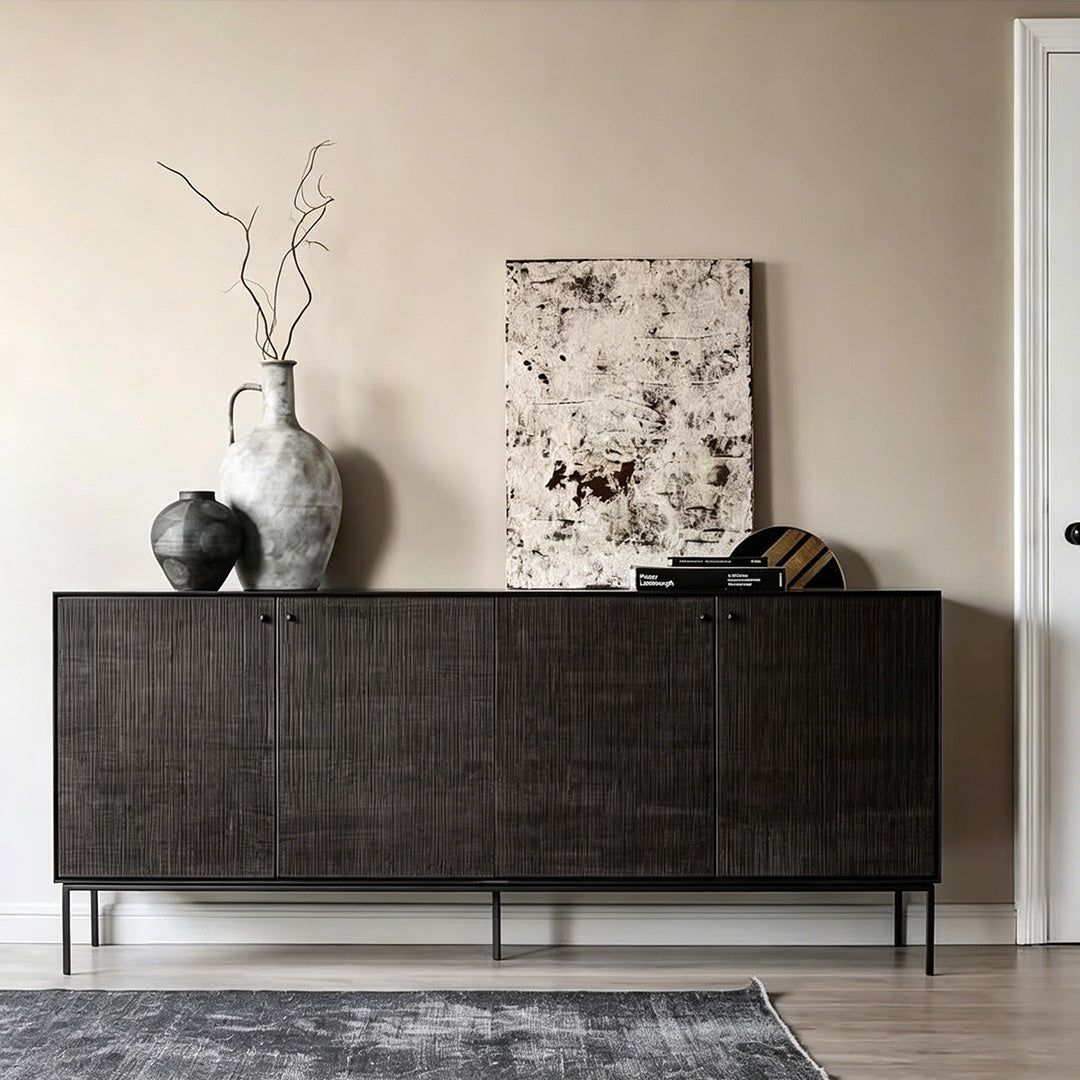Warren Black Hardwood Sideboard