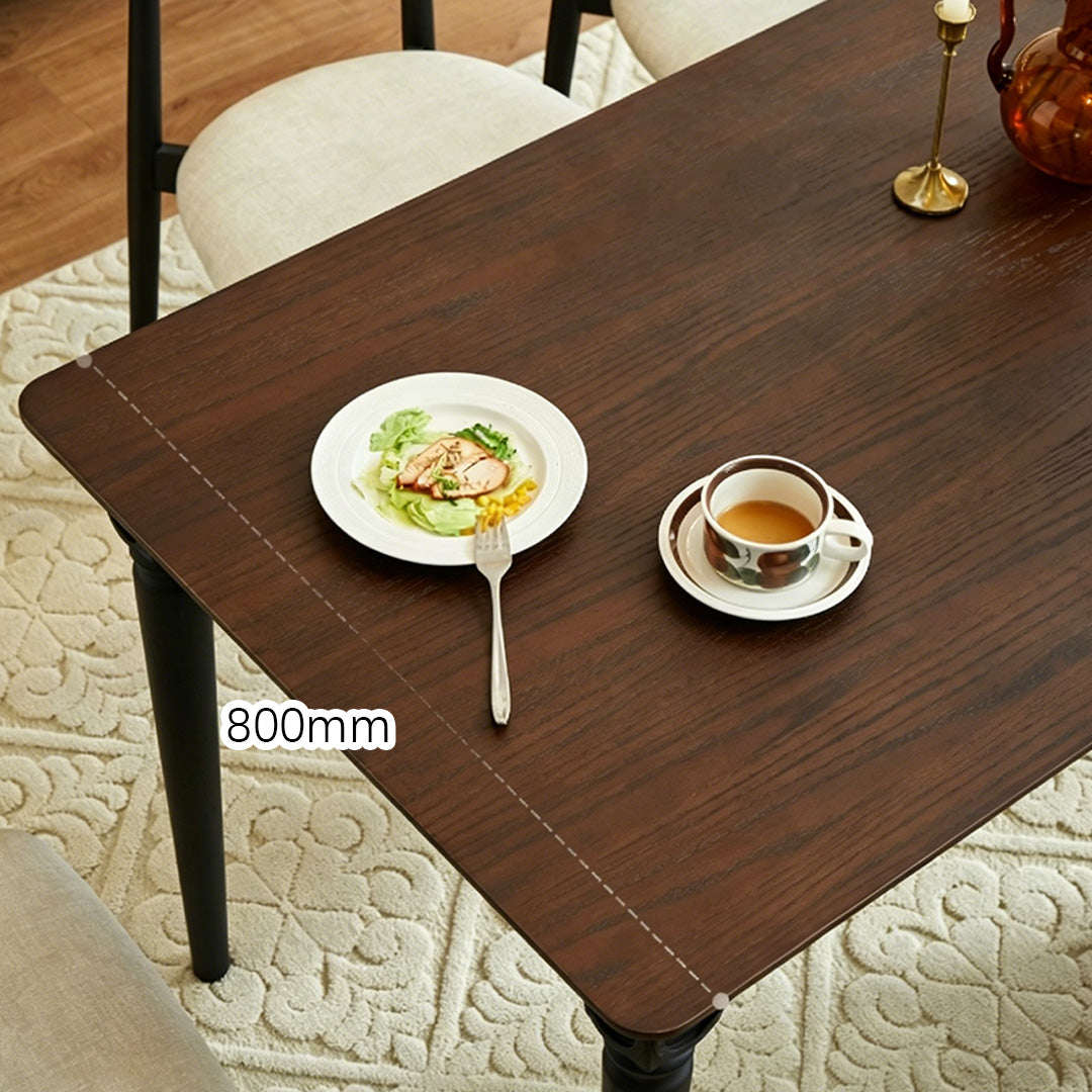 Darius Black And Walnut Dining Table