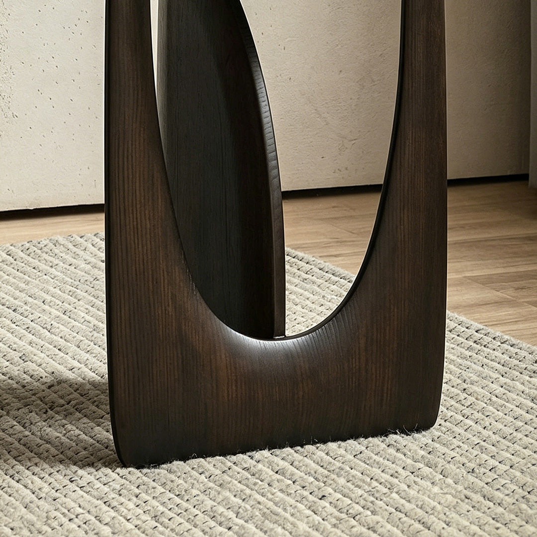 Callum Dark Wood Accent Table
