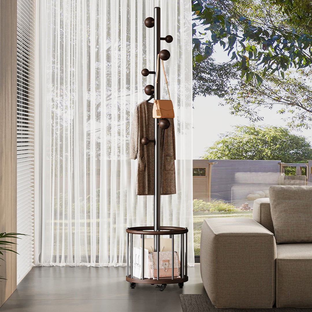 Larkspur Bronze Metal Multi-use Coat Rack