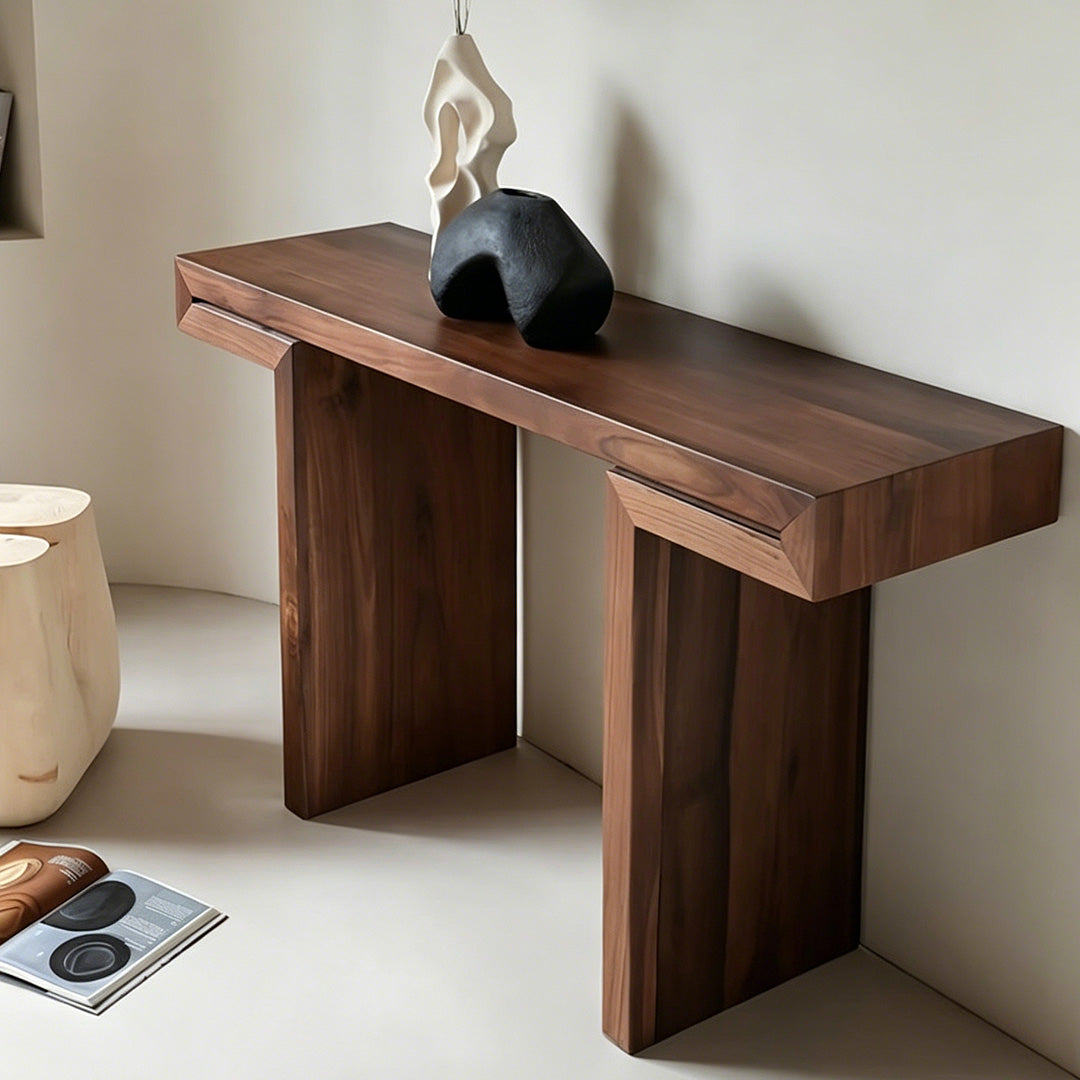 Ralph Walnut Console Table