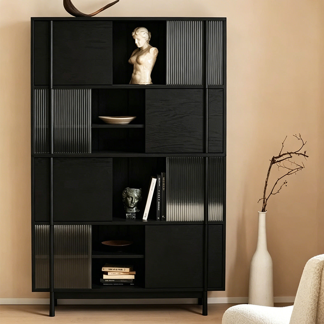 Harrison Oak Display Cabinet
