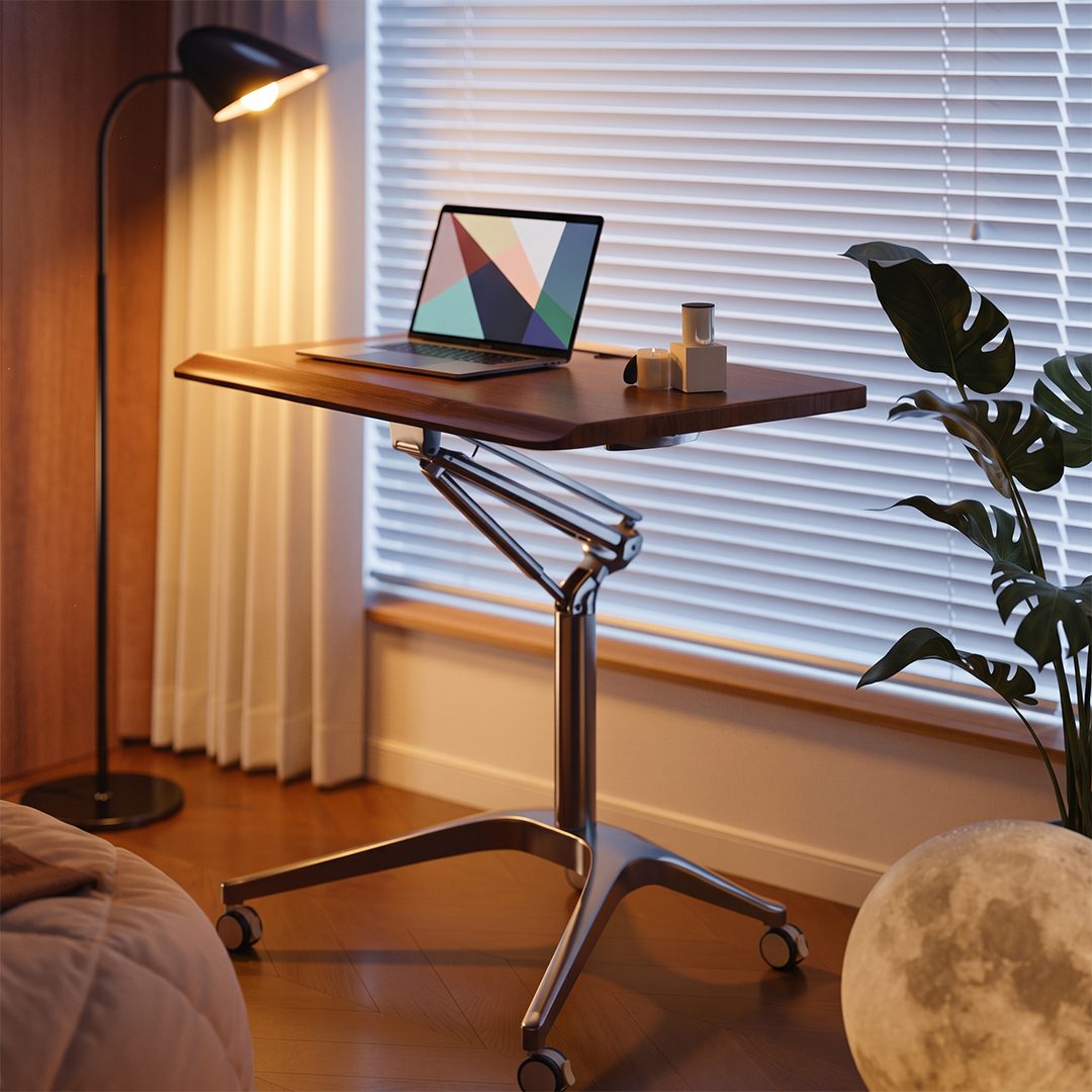 Alder Adjustable Side Table detail image