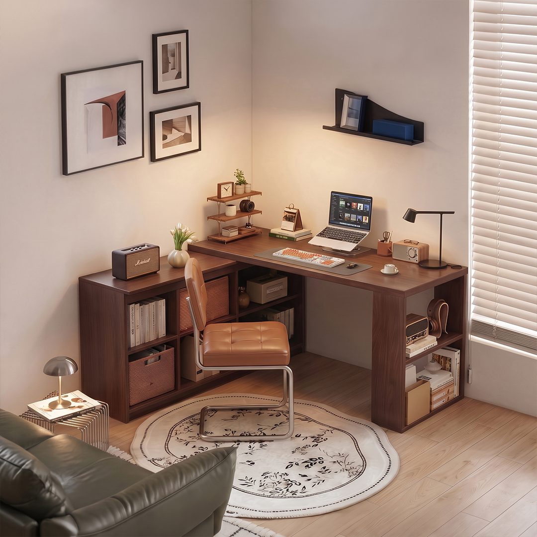 Caspian Home Office Desk detail image