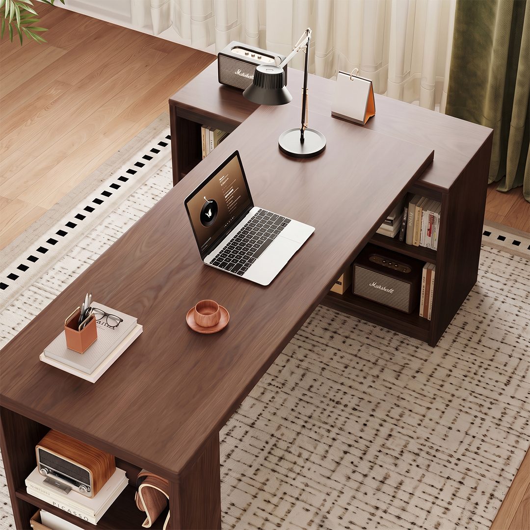 Caspian Home Office Desk detail image