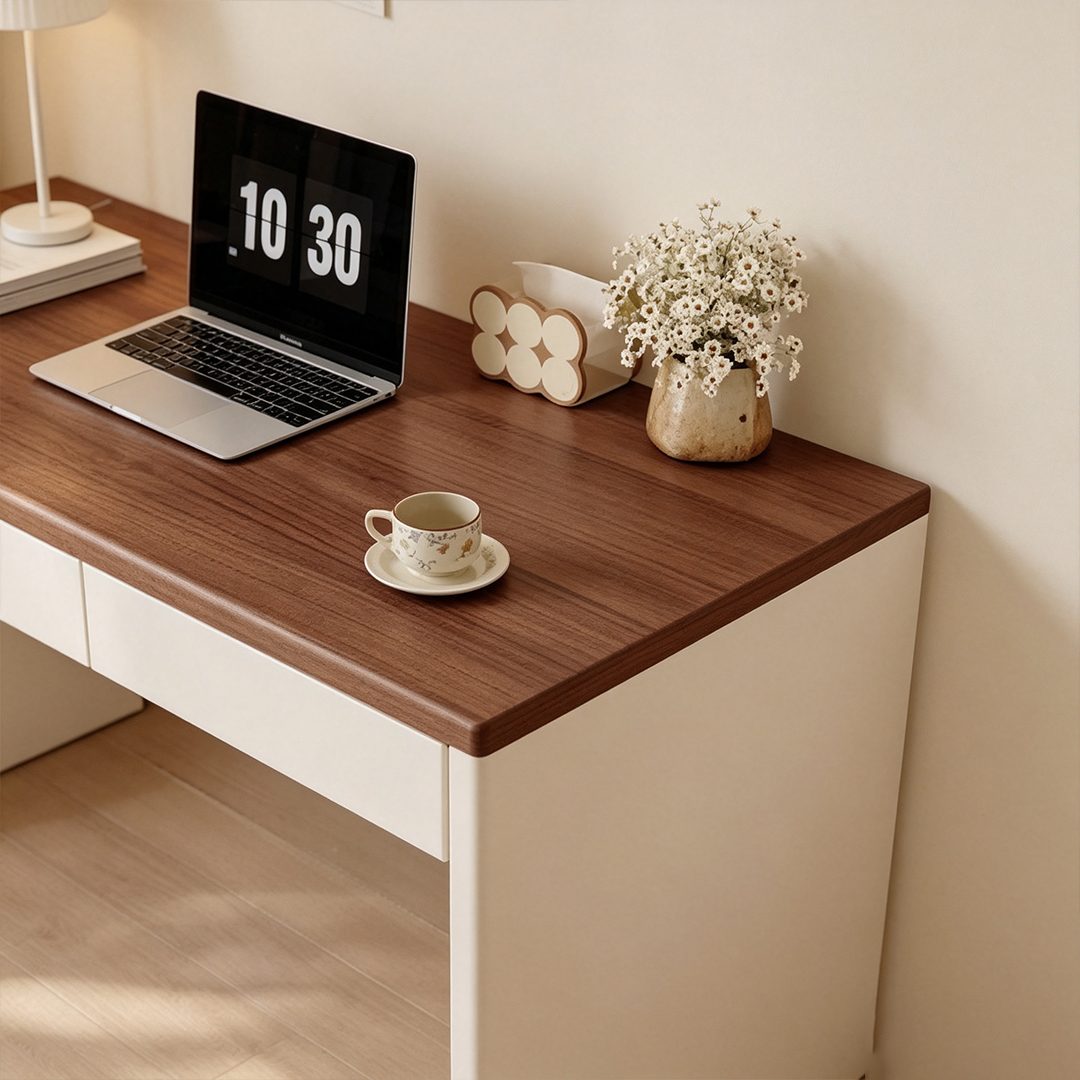 Harlow Study Desk with Bookshelf detail image