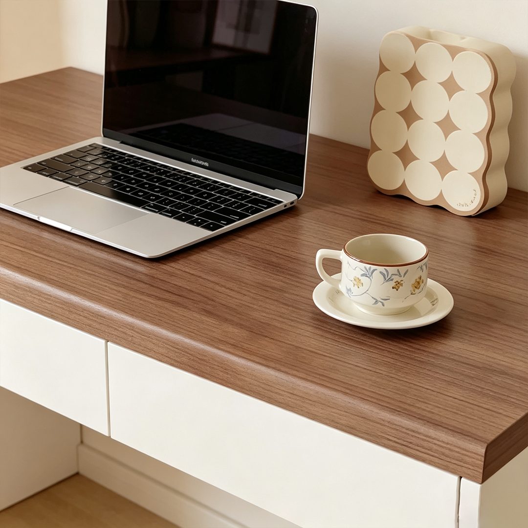Harlow Study Desk with Bookshelf detail image