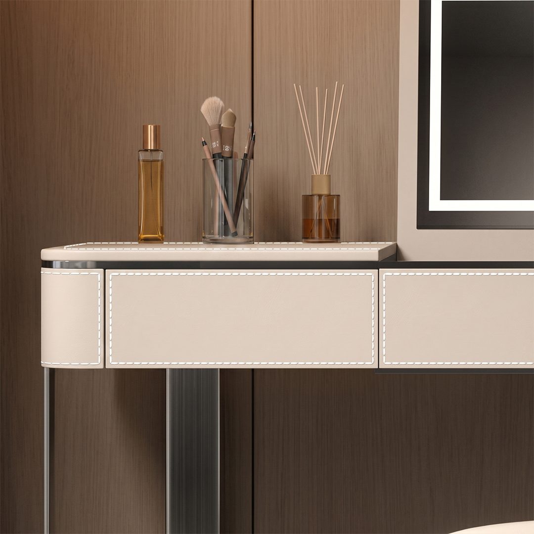 Luna Makeup Vanity Desk detail image