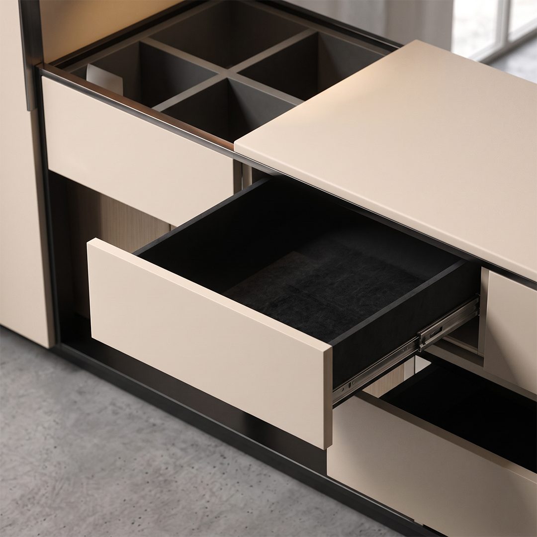 Luna Makeup Vanity Desk detail image