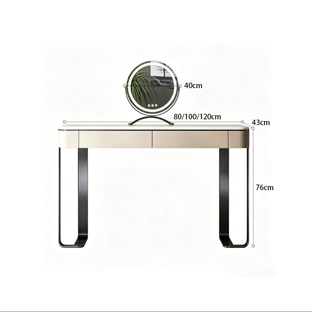 Luna Vanity Desk detail image