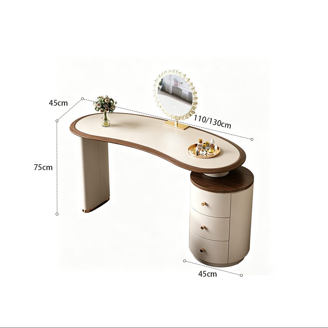 Luna Vanity Desk detail image