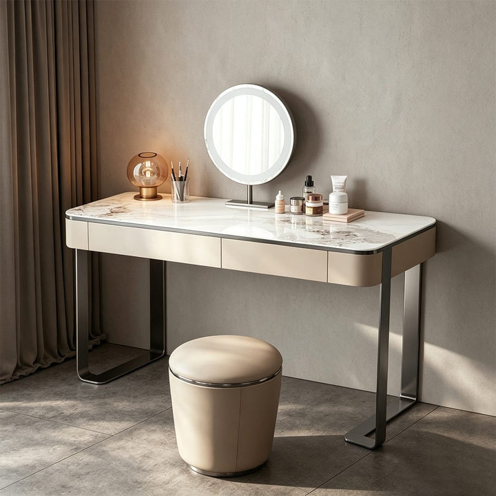 Marble Top Vanity Desk