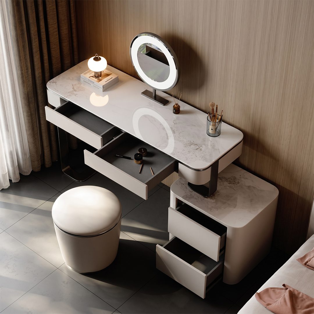 Luna Vanity Desk Set detail image