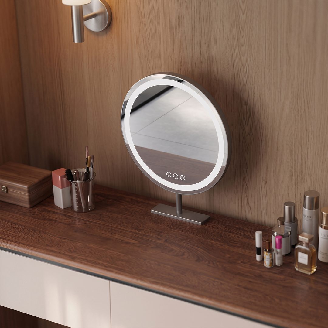 Harlow Vanity Desk with Storage detail image