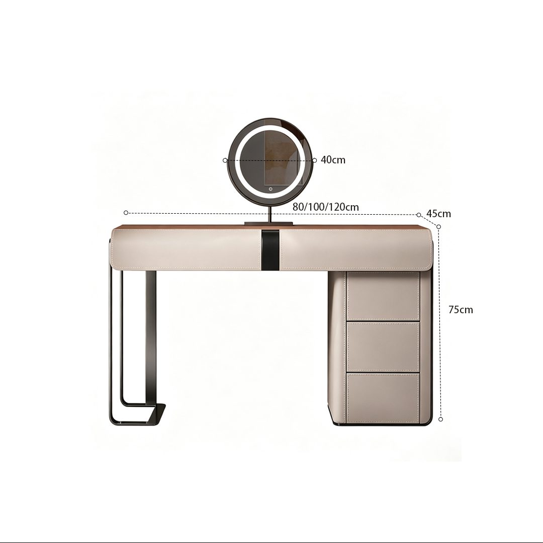 Aveline Vanity Desk detail image