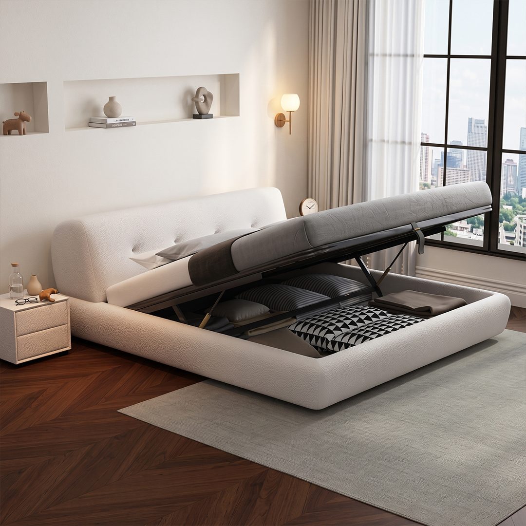 Luna Upholstered Bed Frame detail image