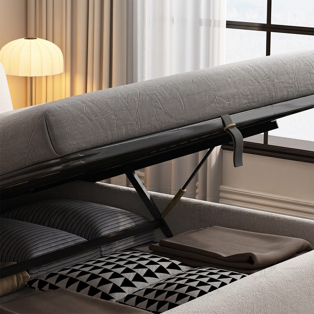 Luna Upholstered Bed Frame detail image