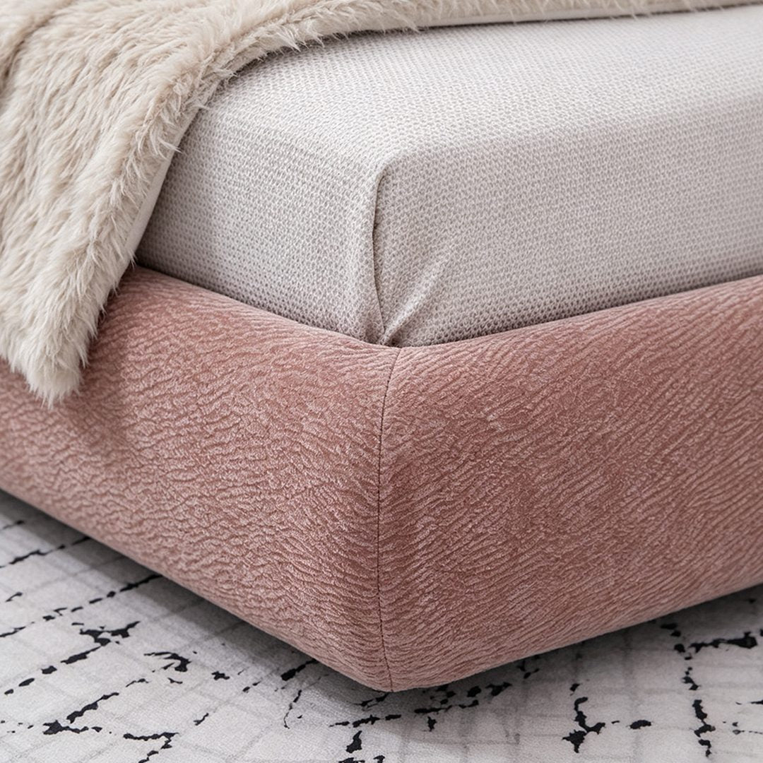 Caspian Velvet Bed detail image