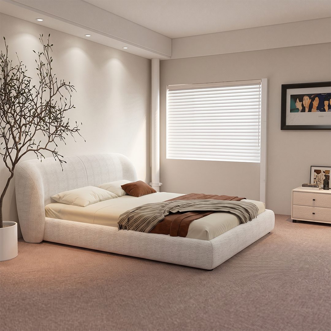 Luna Upholstered Bed Frame