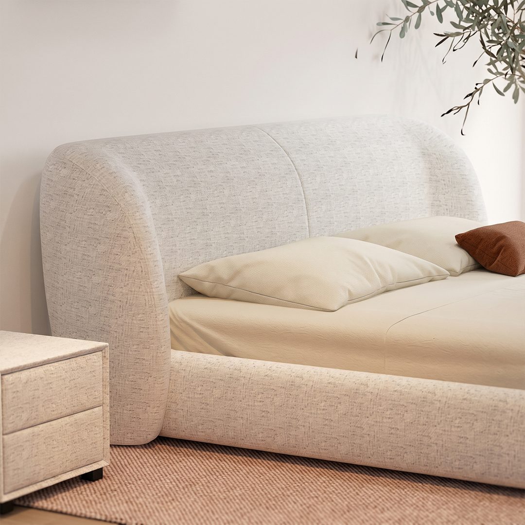 Luna Upholstered Bed Frame detail image