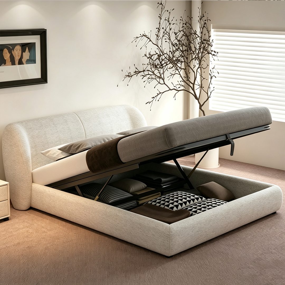 Luna Upholstered Bed Frame detail image