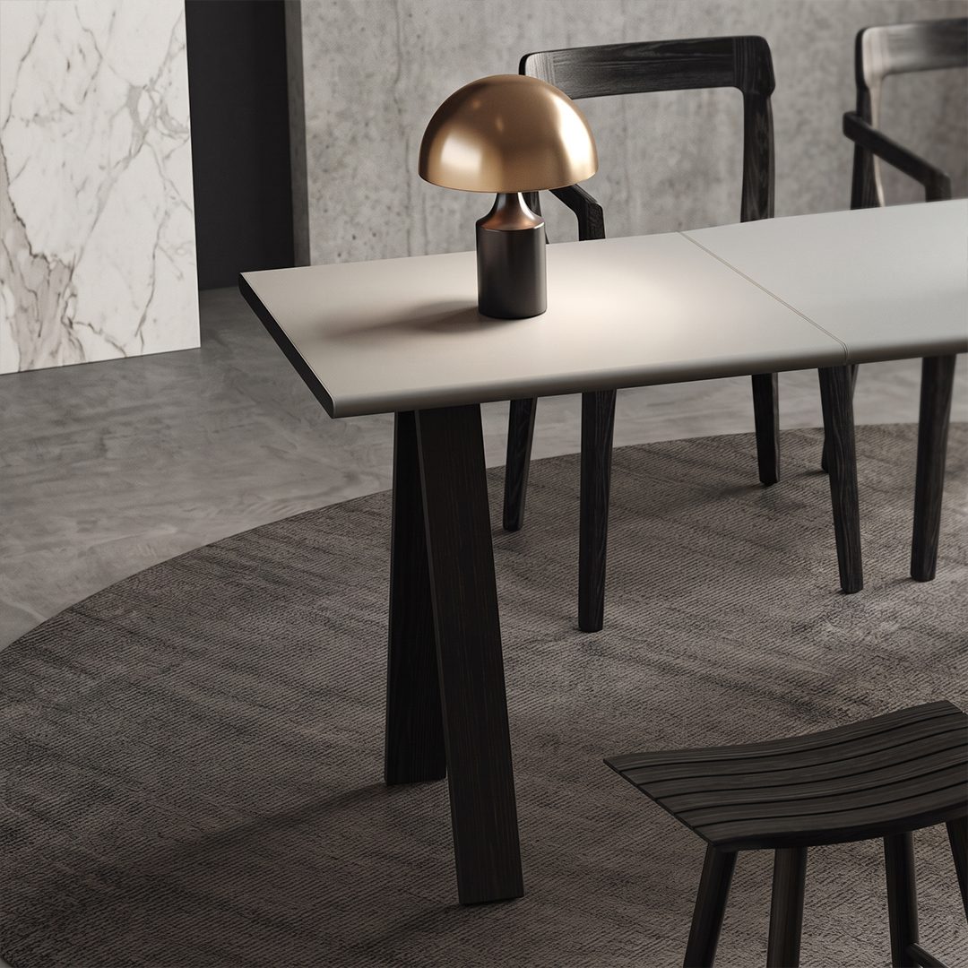 Luna Modern Desk detail image