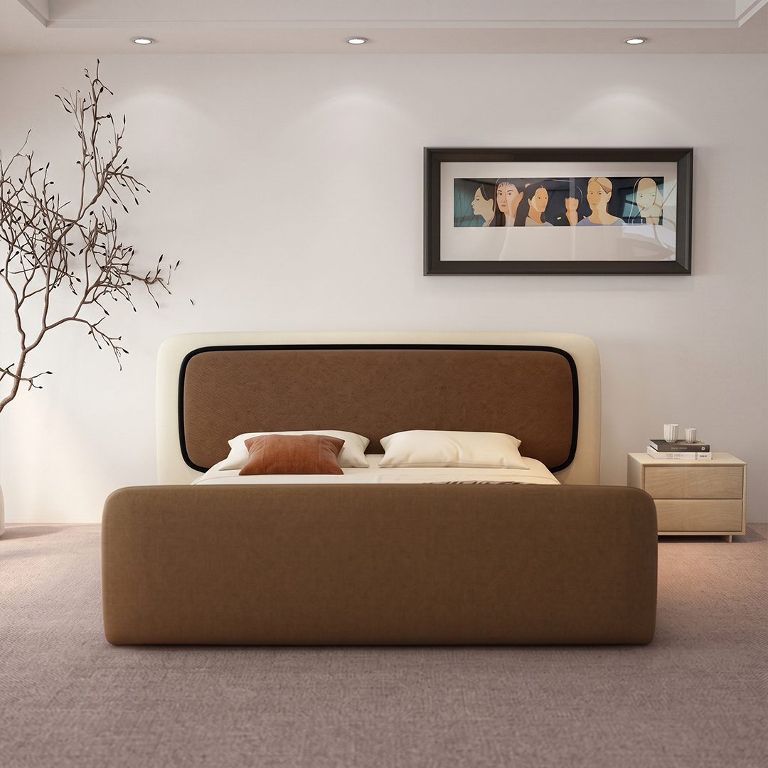 Caspian Upholstered Bed detail image
