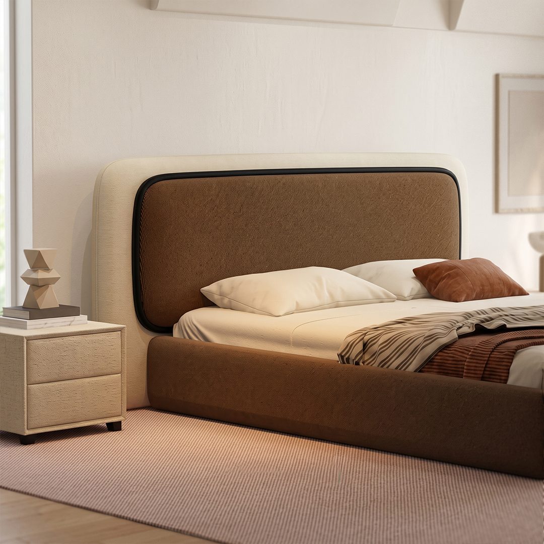 Caspian Upholstered Bed detail image