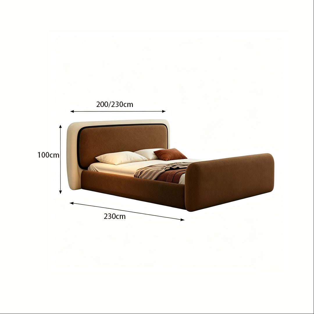 Caspian Upholstered Bed detail image