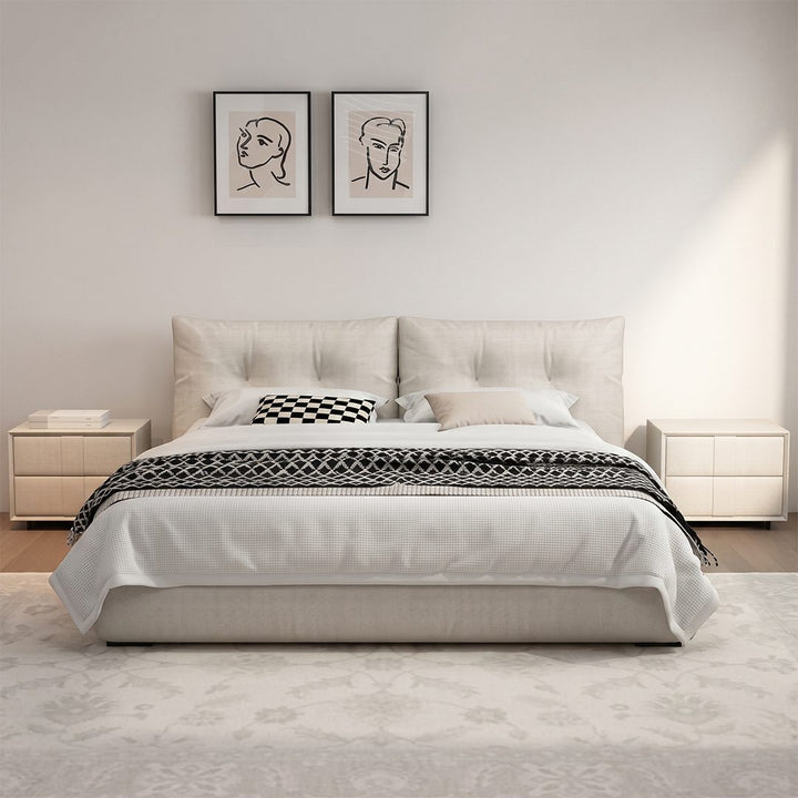 Luna Upholstered Bed Frame detail image
