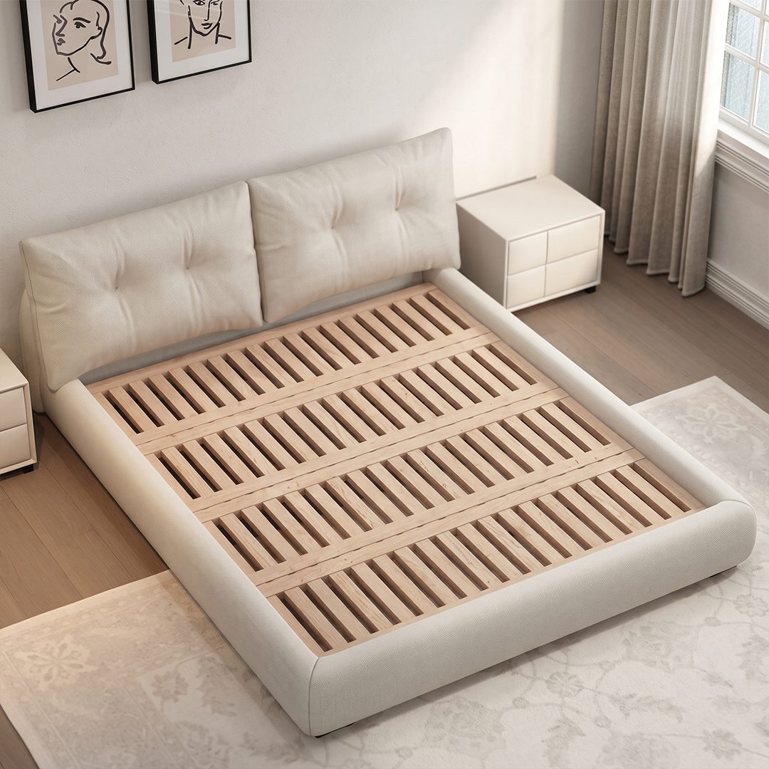 Luna Upholstered Bed Frame detail image