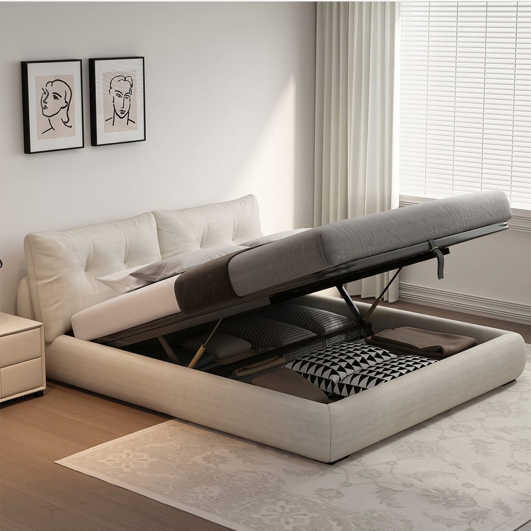 Luna Upholstered Bed Frame detail image